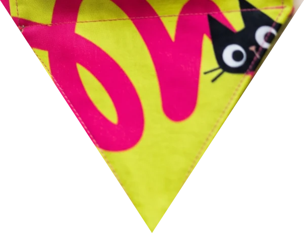 Pañoleta Amarillo · Fucsia
